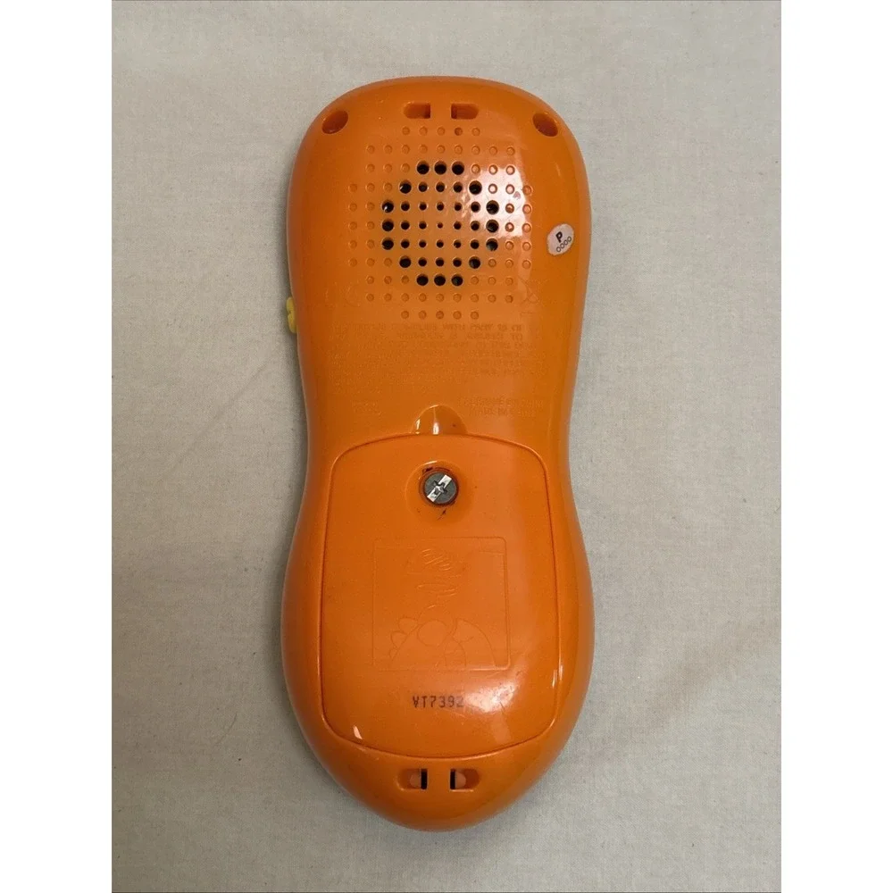 VTech Click and Count Remote Black Orange Learning Toy VT7392 Toddler Tested